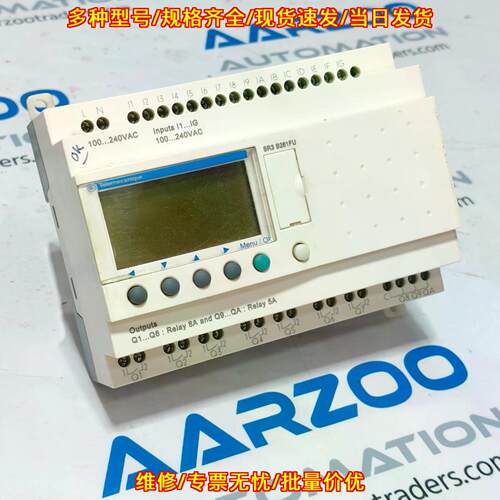 SR3 B261FU 智能逻辑继电器 模块化26I/O控制模块议价维修
