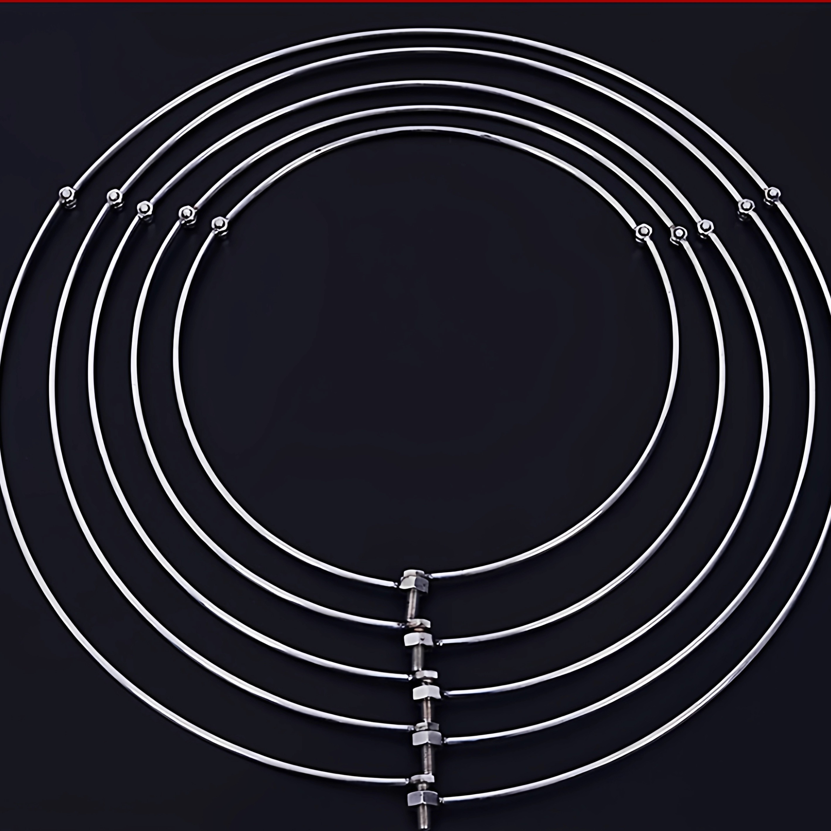 实心不锈钢折叠抄网圈一体专用