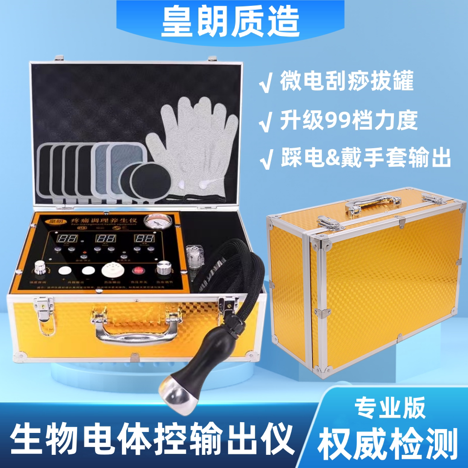 生物电理疗电疗仪祛湿刮痧拔罐颈肩仪器经络按摩美容院经络疏通仪