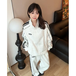 GOLFCROSS【明星同款】情侣拉链运动卫衣男女春装女款2026年新款