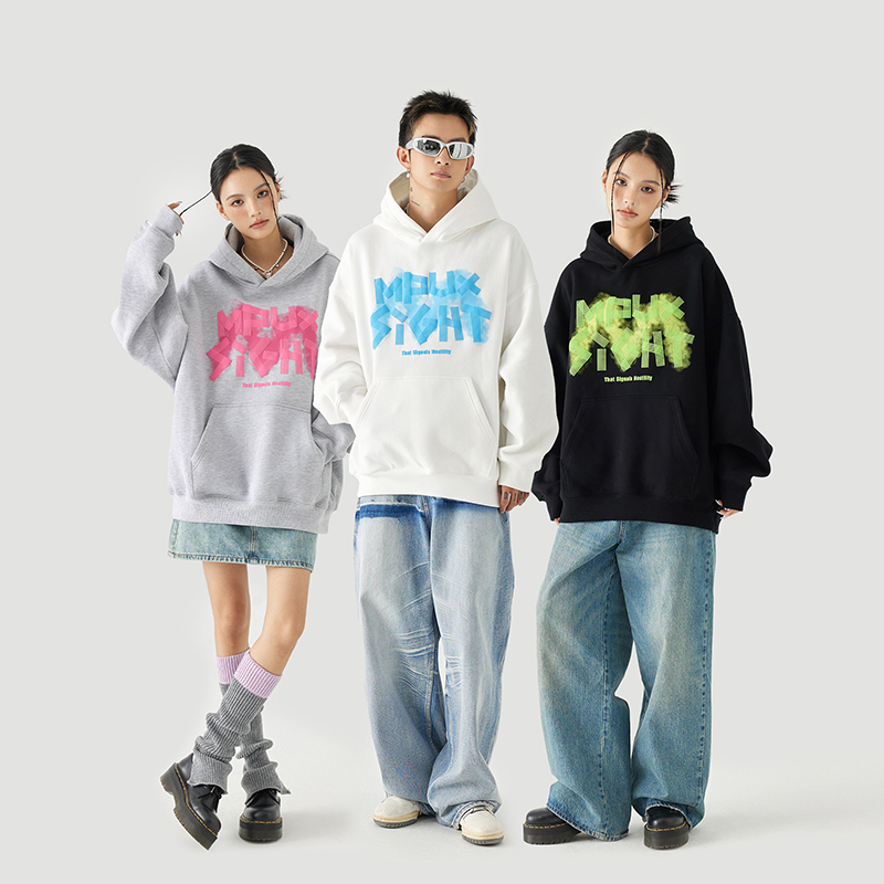 mpux多巴胺发泡连帽卫衣