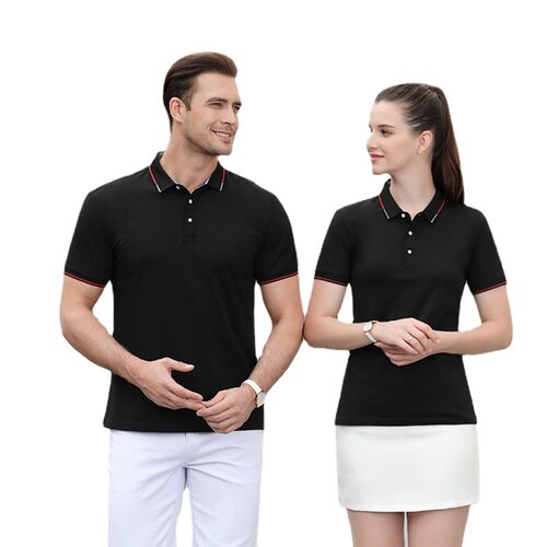 定短袖纯棉POLO衫制logo