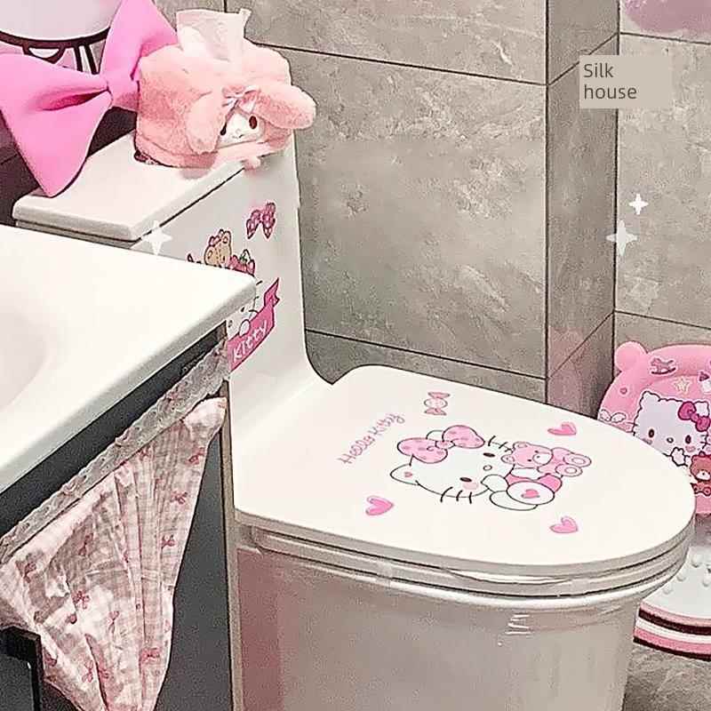 你好凯蒂猫厕所贴纸浴室
