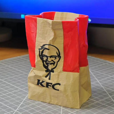 肯德基笔筒收纳盒创意文具