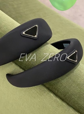 高版本 高炉顶发箍女黑色头箍发卡发饰倒三角2025年新款爆款饰品