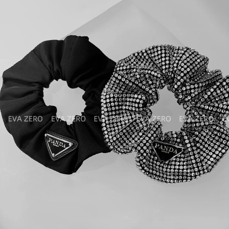 发圈大肠倒三角字母丸子头发圈