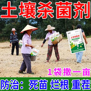 土传病菌清土壤杀菌剂抗重茬防根腐茎基死棵烂根果树蔬菜生根壮苗