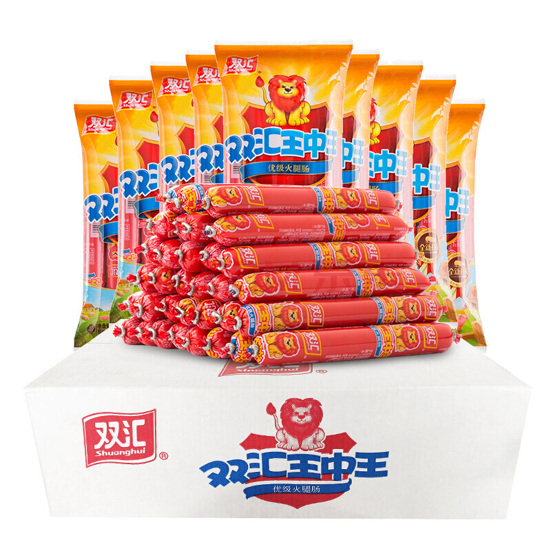 袋装王中王火腿肠双汇整箱更优惠