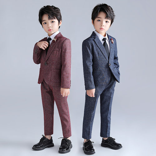 儿童西装秋冬新款西服