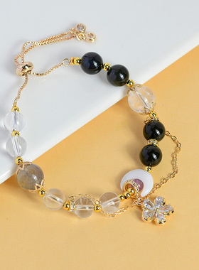 批发十二星座双子座水晶手链原创