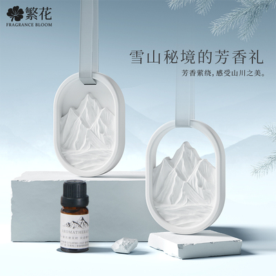 车内装饰石膏无火精油香