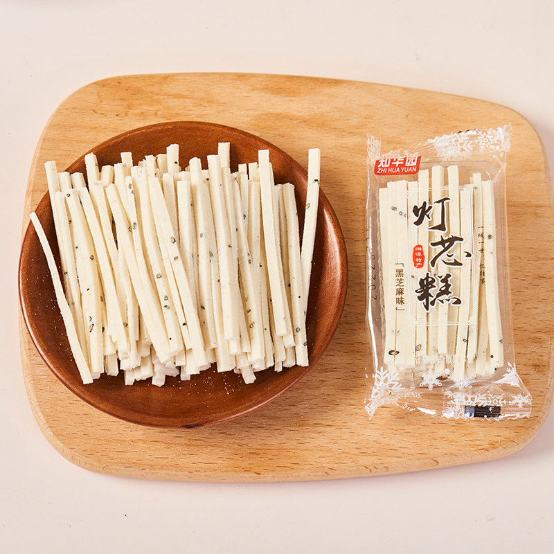 知华园灯芯糕原味芝麻味传统中式糕点休闲追剧下午茶点心甜点零食
