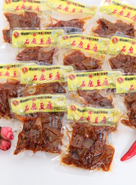 曾师傅石磨豆腐香辣酱干豆腐干麻辣小吃即食休闲追剧零食湖南特产