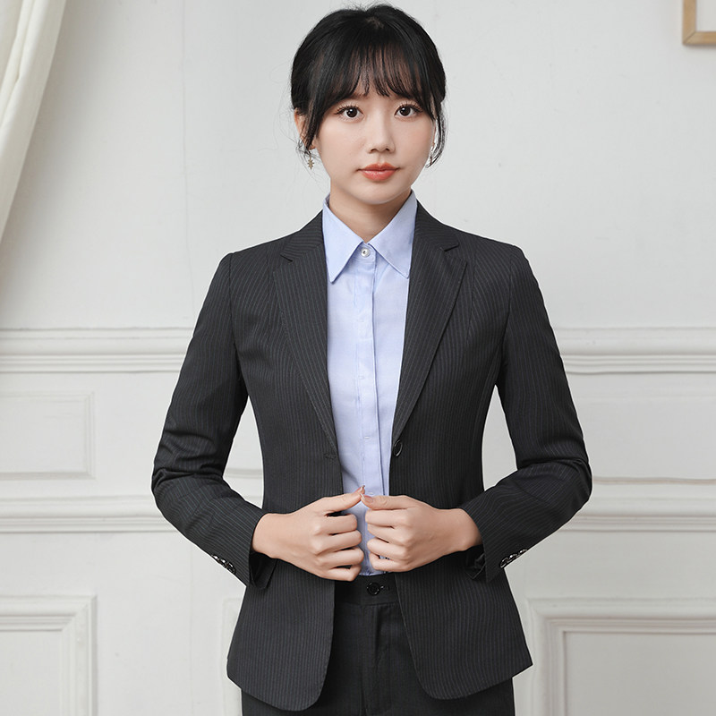 新款职业装农行工作服女西装银行行服西服套装春秋款西裤套装