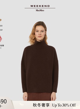 【秋冬奢享】Weekend MaxMara 25女装羊毛宽松毛衣5366115206