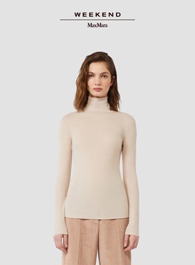 【秋冬奢享】Weekend MaxMara 25女装羊毛混纺针织衫5946055206
