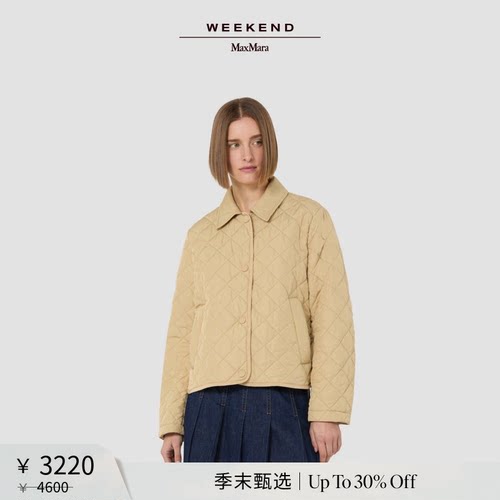 【季末甄选】Weekend MaxMara 26女装短款棉服外套5481026106
