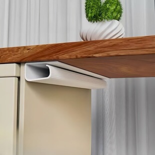 跨境temu电线束线收纳槽电竞桌面整理神器集线器理线盒隐藏线材