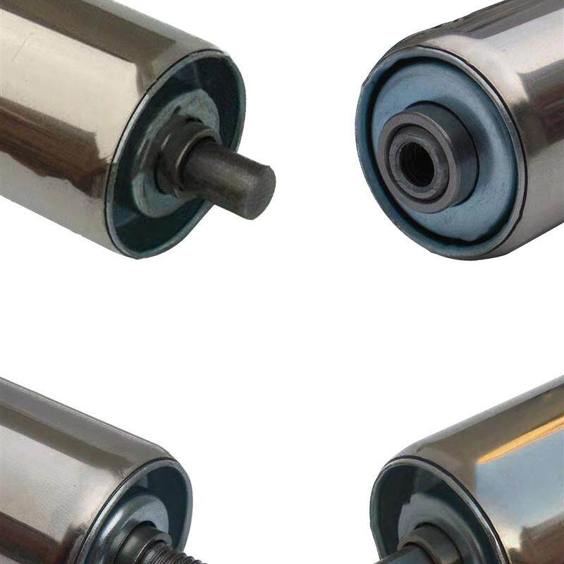 不锈钢托辊滚筒动力89滚轴25mm38/50/60/76/无炼轮传送输送带辊筒