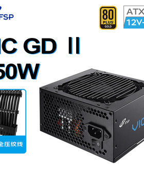 FSP全汉ATX3.1VIC GD750W金牌直出压纹线静音电源支持RTX5070显卡