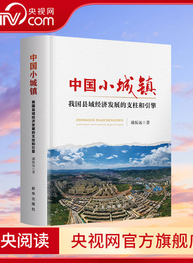 【央视网】中国小城镇 我国县域经济发展的支柱和引擎 中国小城镇是一部研究总结我国小城镇建设发展规律的专著 经济学理论 XH
