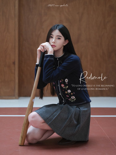 Redmole【上院蓝调】澳尼绒羊毛｜Preppy｜手工刺绣｜针织外套