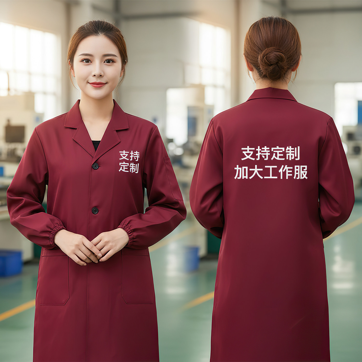 搬运工罩衣耐磨围裙定制logo