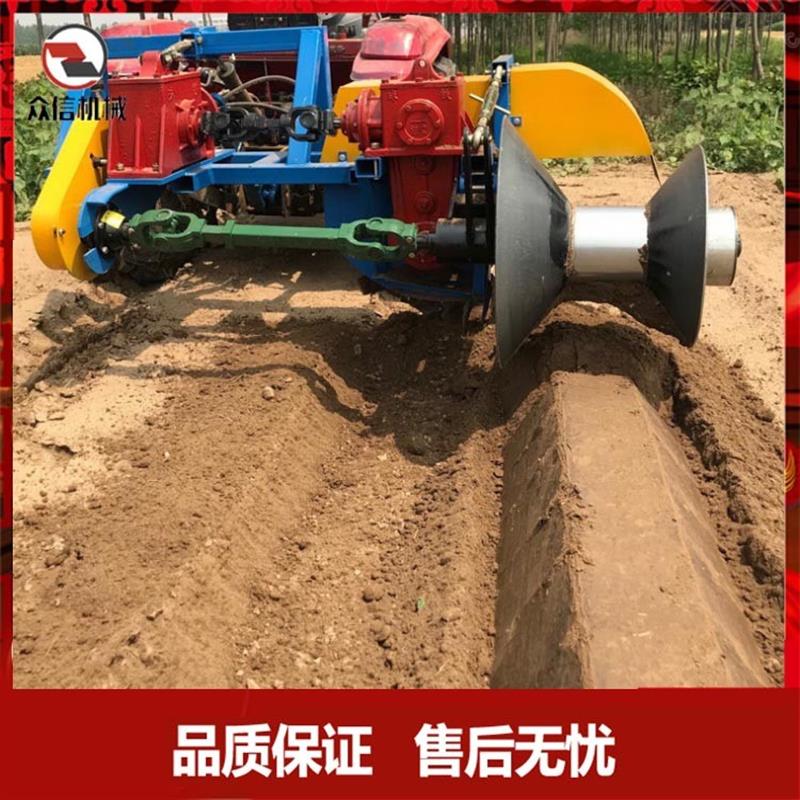 加重型筑埂机埂堆土筑埂水旱田两用起垄用 农田打梗机三包