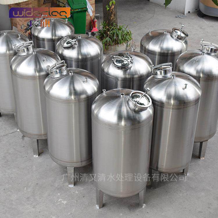 海淀区立式圆形液体储蓄罐 304/316L无菌水箱