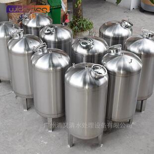 海淀区立式圆形液体储蓄罐 304/316L无菌水箱