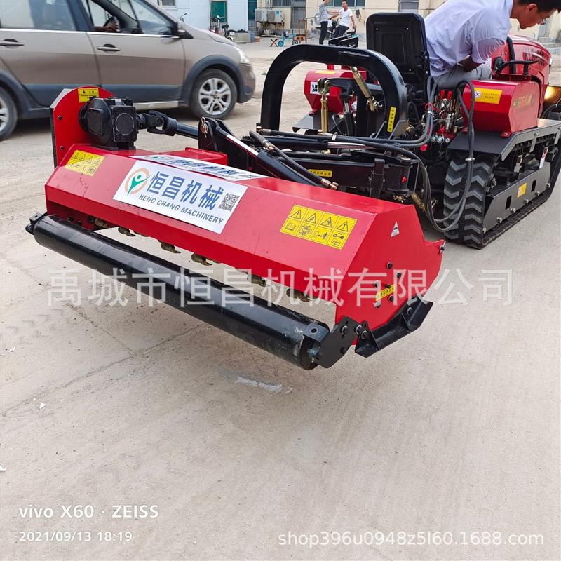 路面斜坡打草机  碎草机 液压翻转割草机 打草机碎草机