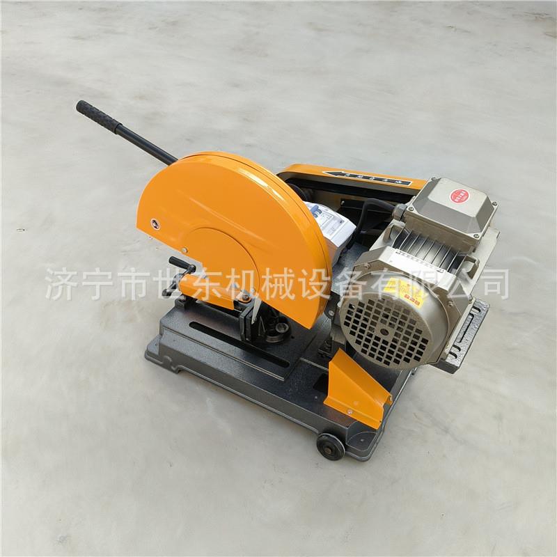 J3G-400型材切割机 4kw砂轮锯切割圆钢 槽钢 金属管件切割无齿锯