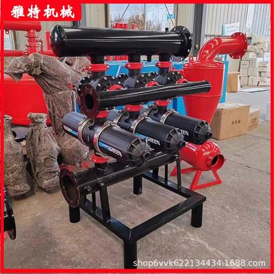 灌溉喷灌泥沙过滤全自动反冲洗叠片过滤器 智慧农业片叠式过滤器