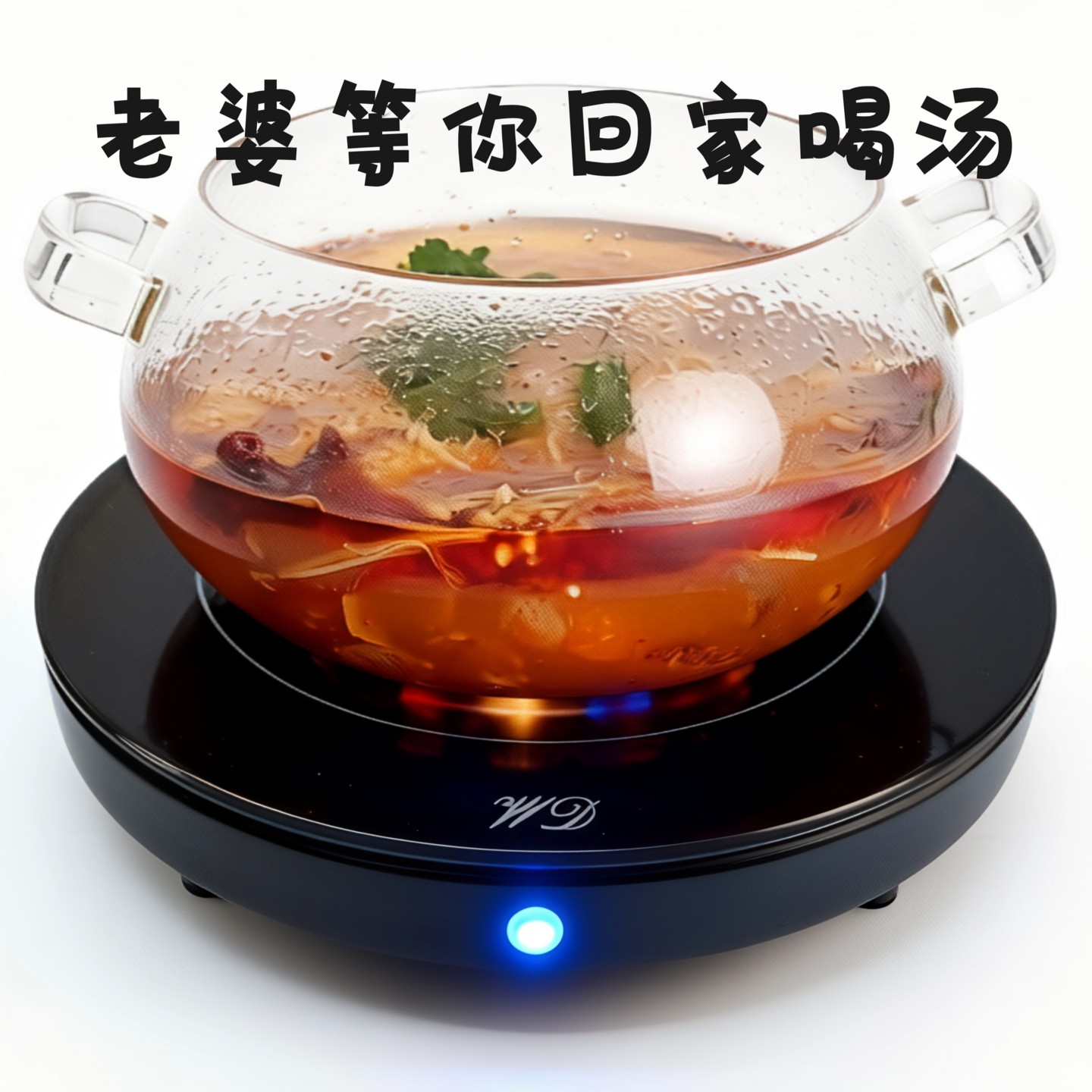 恒温杯垫静音表面不发红恒温器温水热茶暖菜神器长效保温不断温