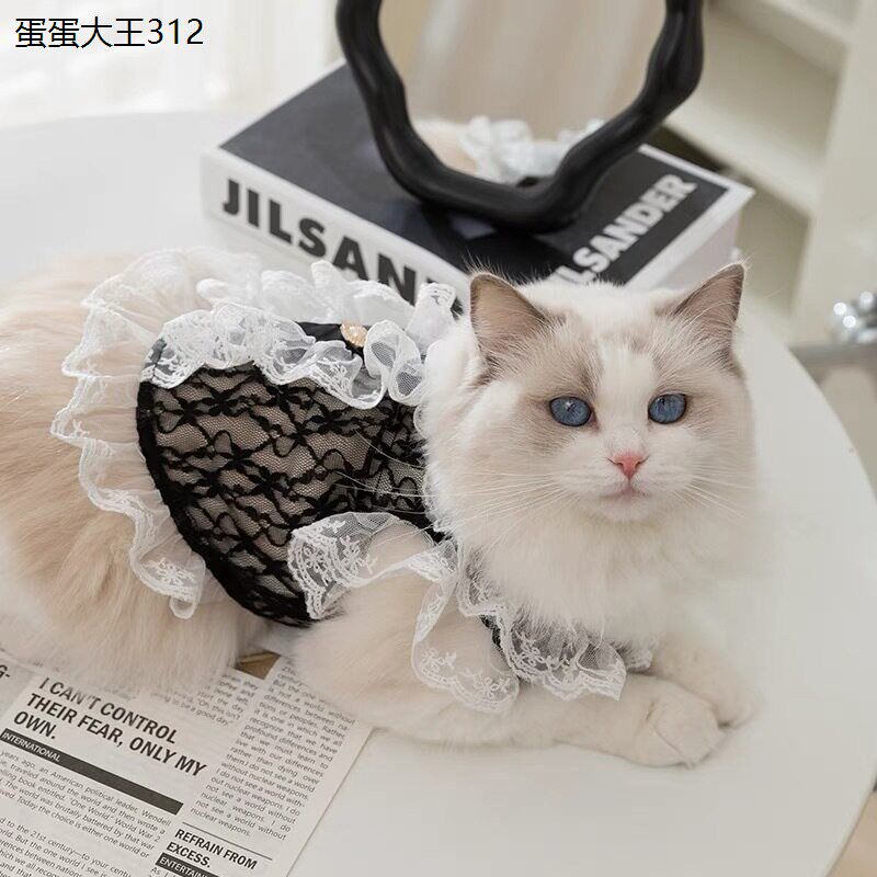 狗衣服猫小纳瑞丝心狗宠物咪夏季款狗泰迪比熊雪小型幼犬蕾牵引背