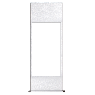 四尺四开对开整张宣纸挂轴买3送1