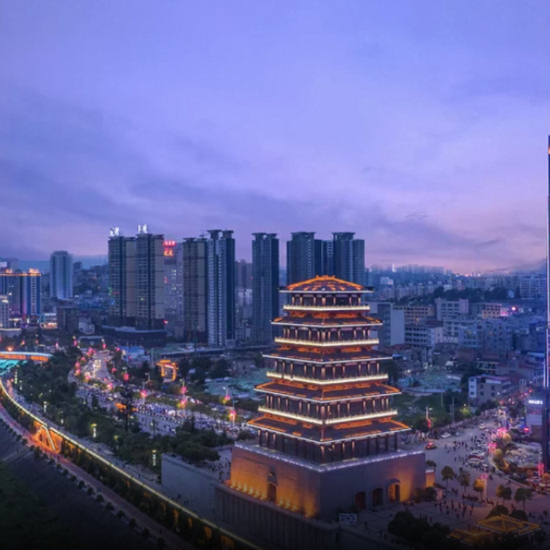 美豪丽致酒店安康滨江旗舰店单晚双早全程不加价