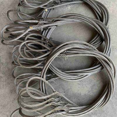10厘10毫米10mm钢丝绳钢管捆绑打包绳起重吊装吊具索具钢丝绳