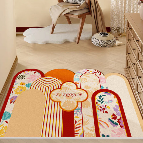 美式复古入户门垫轻奢免洗地垫