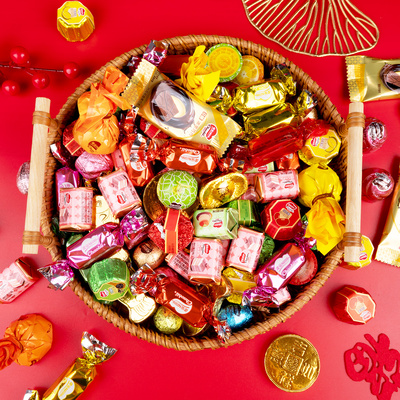 徐福记奇欧比巧克力金币夹心巧克力年货散装喜糖果（代可可脂）