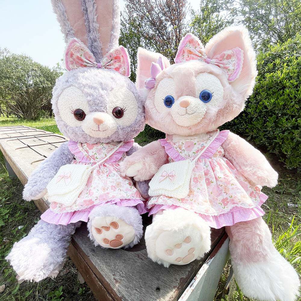 星黛露M号娃衣春日波点粉花连衣裙Stella芭蕾兔毛绒公仔玩具衣服