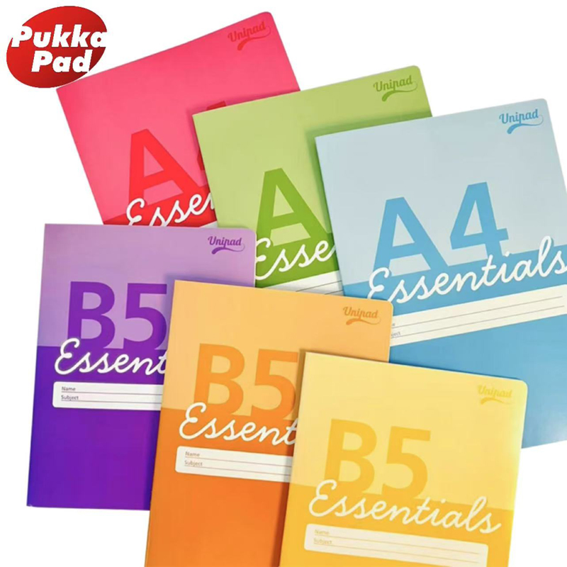 Pukka Pad A4/B5彩色渐变高颜值笔记本本子小学生简约错题手账薄脆环保单词登记本大学生商务办公专用