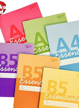 Pukka Pad A4/B5彩色渐变高颜值笔记本本子小学生简约错题手账薄脆环保单词登记本大学生商务办公专用