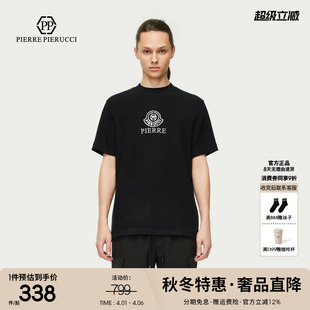 厚款 PP意大利轻奢品牌男装 25秋春季 新款 T恤上衣 舒适百搭圆领短袖