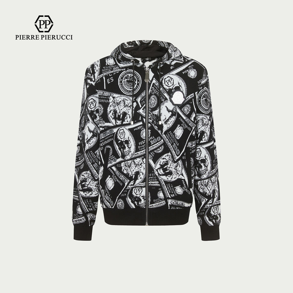 PP PIERRE PIERUCCIPP意大利轻奢男装2025秋冬新款毛织外套针织衫