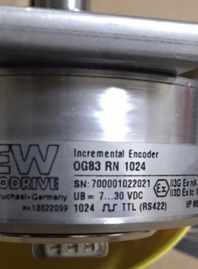 SEW编码器OG83RN1024现货EG7R全新德国赛威原装正品