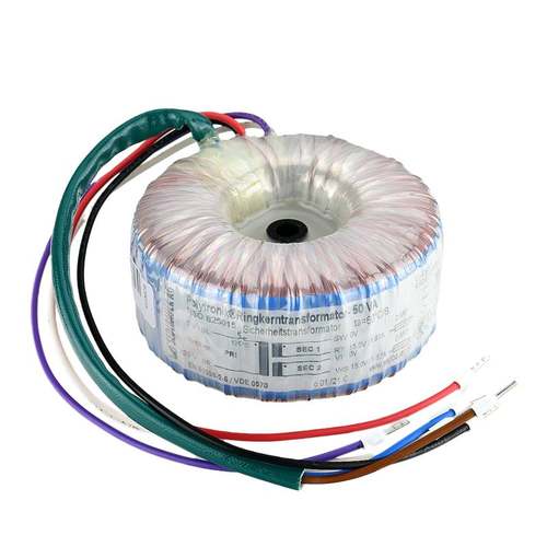 50W双6v/9v/12v/15v/18v/24v德国进口Sedlbauer高阶版环形变压器