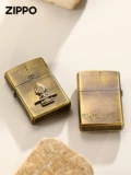 Подлинный Zippo более легкий, настоящий Zhibao Big Talk of the Westward Training на запад, народная настройка подарков на День Святого Валентина, настройка