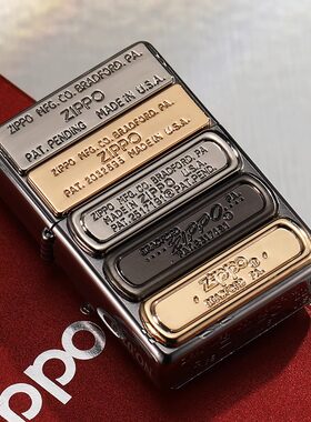 Zippo打火机正版1937复刻五代贴章煤油防风送礼正品收藏