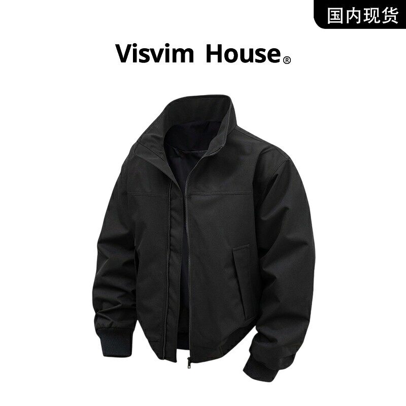 【品牌现货撤柜】VISVIM SHINY春秋新款Clean fit飞行夹克外套男